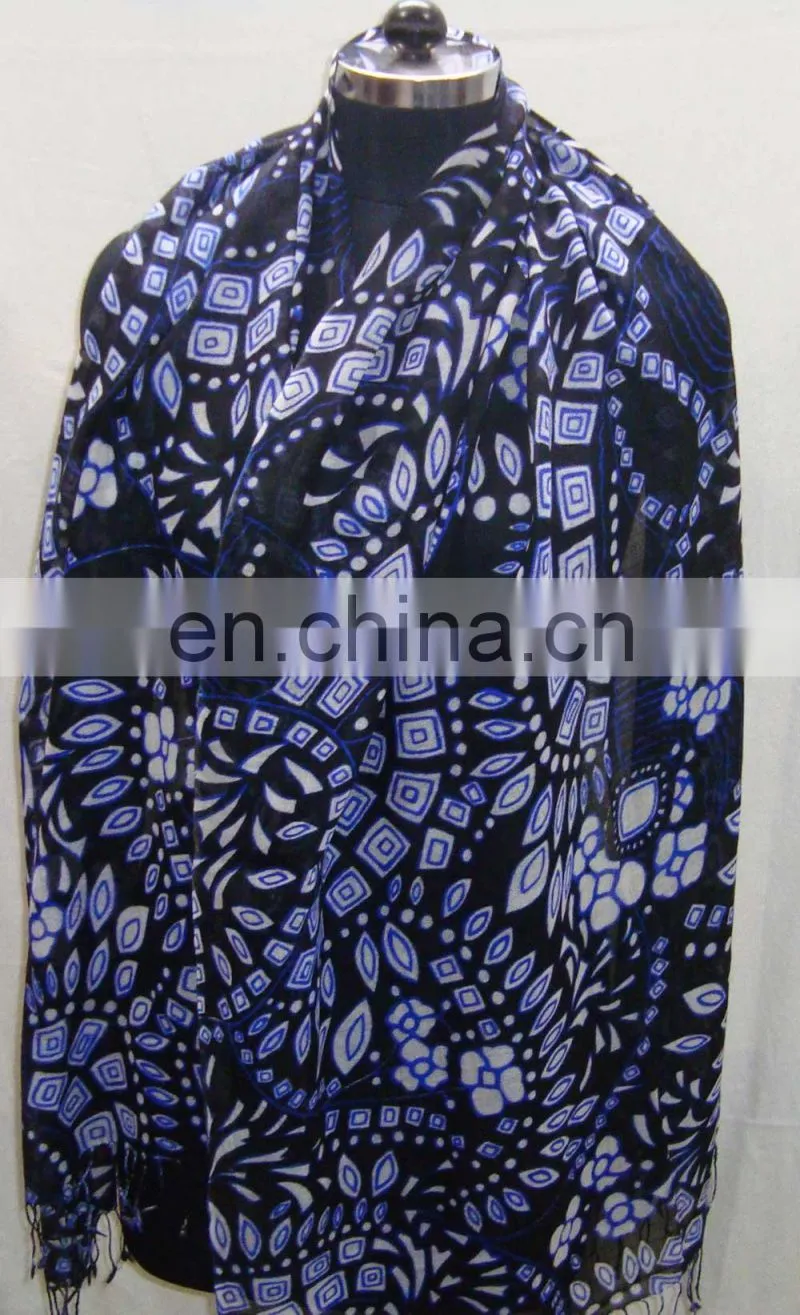 Wool Printed pashmina Shawls,Stoles