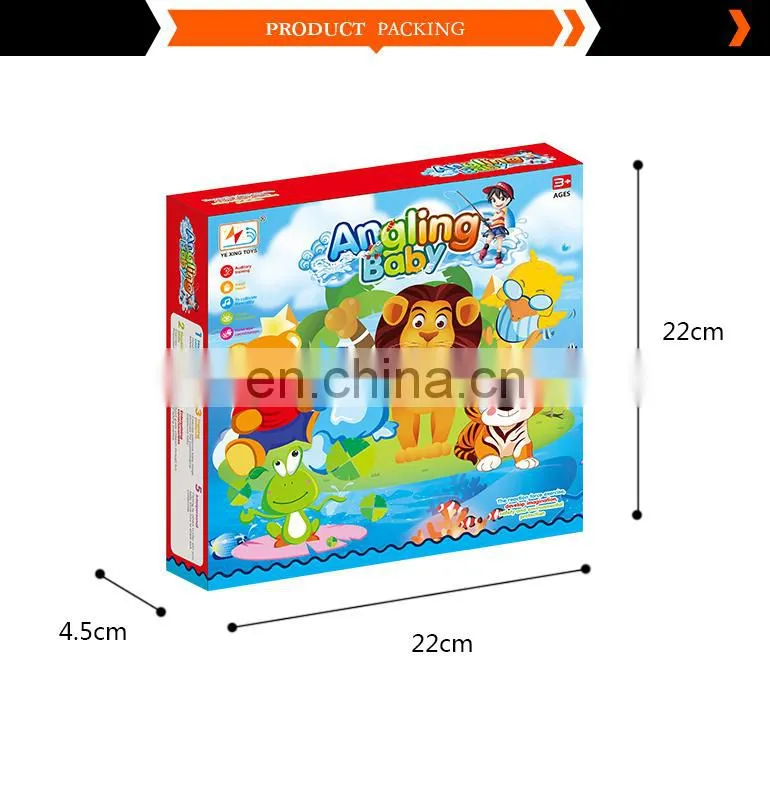 wholesale educational electric tiger fishing game toys baby with low moq