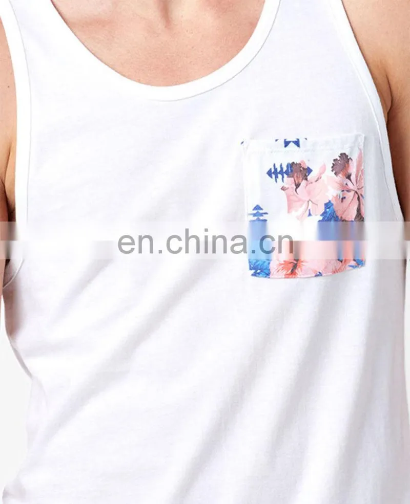 Gym Clothing Mens Tank Top Stringer Fashion 2016 Cotton Slim Fit Men Tank