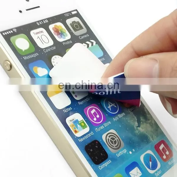 mobile phone screen wiper,sticky notes pad,cell phone sticky wiper cleaner