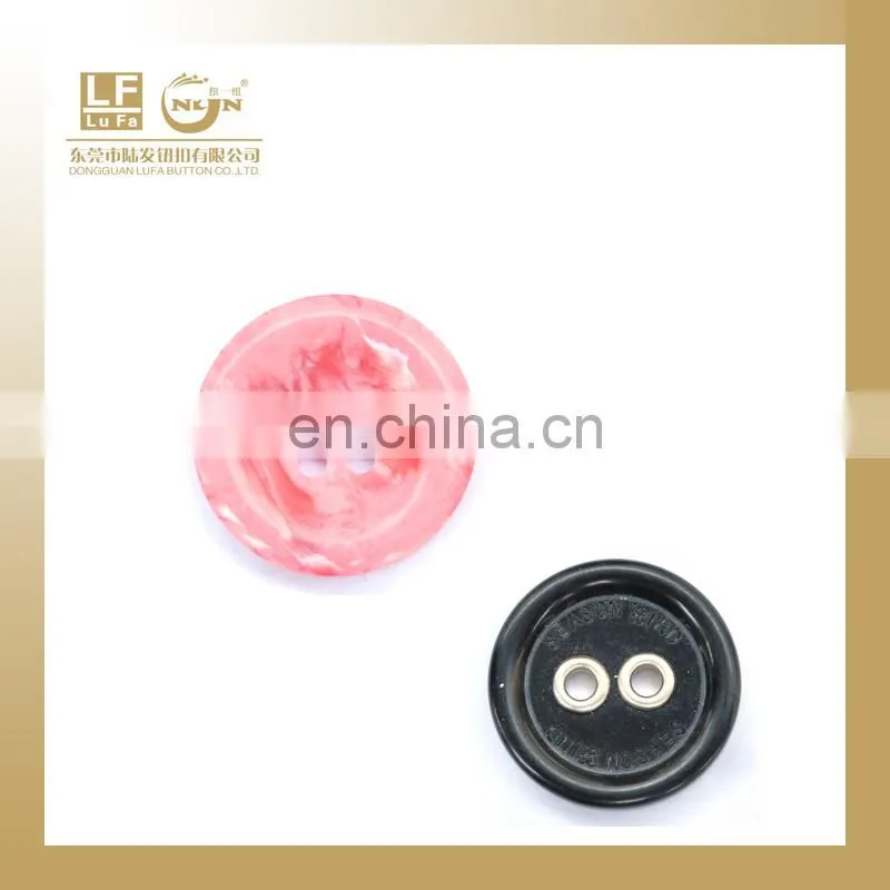 custom hole resin button