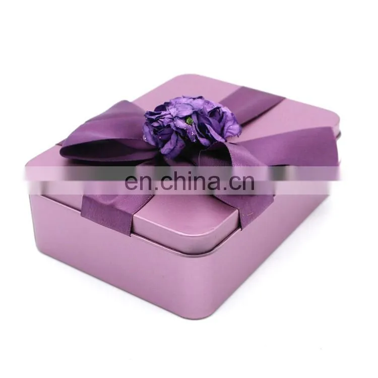 wedding favor tin box for candy/tin box for candy