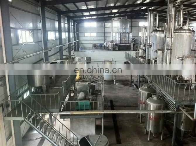 Commercial mint extract processing plant / mint syrup processing line
