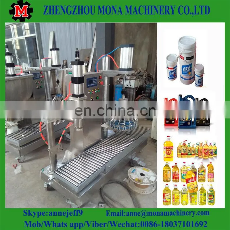 Paint filling equipment Filling Machine/paint packing and capping machine, semi-automatic liquid filling equipment