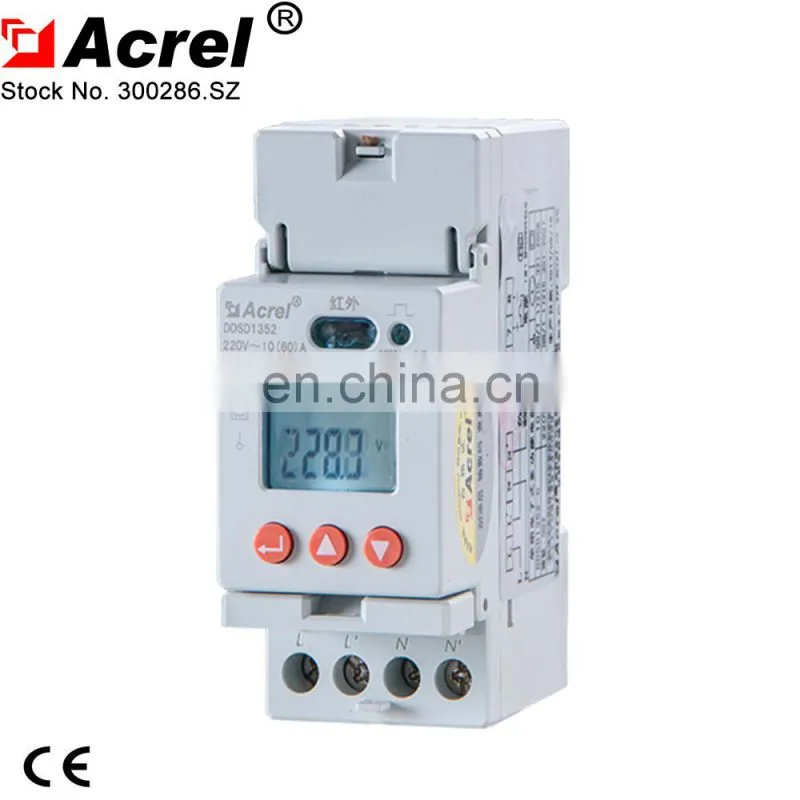 Smart meter Multifunction Modbus Rs485 Ethernet Gateway (RTU to TCP) 4DI/2DO Panel Mounted Smart Digital Panel Meter