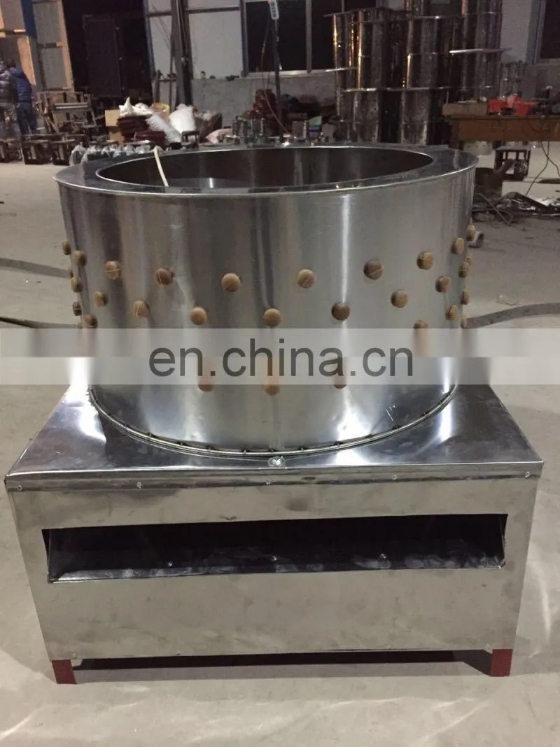 High efficiency large plucked chicken Chicken defeathering machine Poultry tunnel plucker
