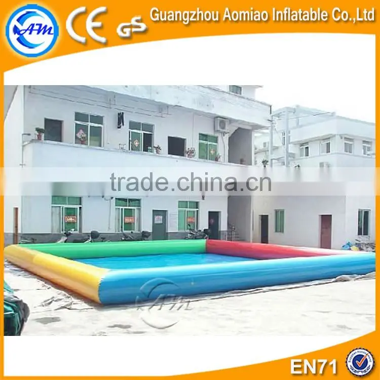 2016 largest inflatable rectangular pool, inflatable pool square