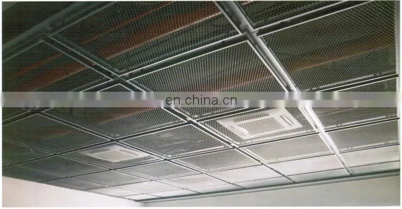 Aluminum Expanded Metal Mesh Building Facade Decorative
