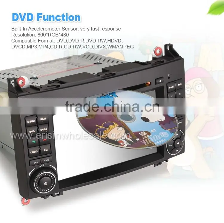 Erisin ES7682M 7 inch 2 Din Car DVD Player GPS for Mercedes A-Class W169