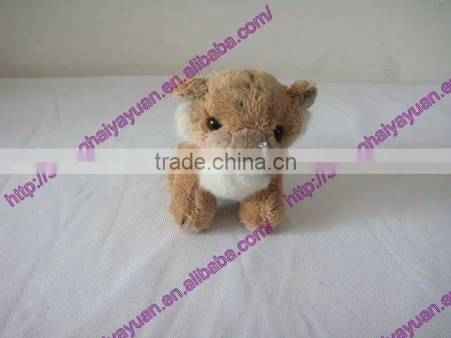 Cheap plush tiger keychain
