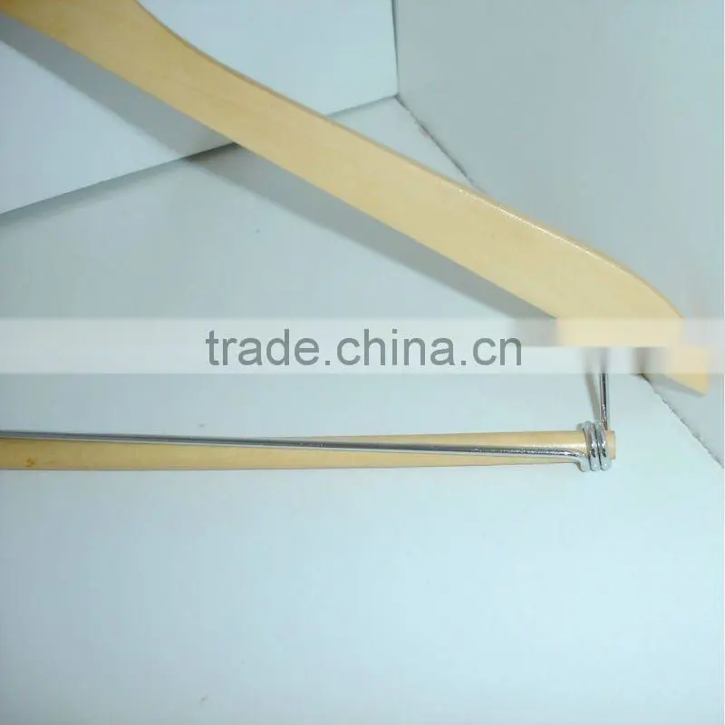 WL-31 wooden hotel hangers for pants