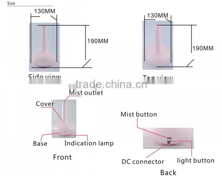 2015 new aroma diffuser aroma cleaner air freshener aroma humidifier