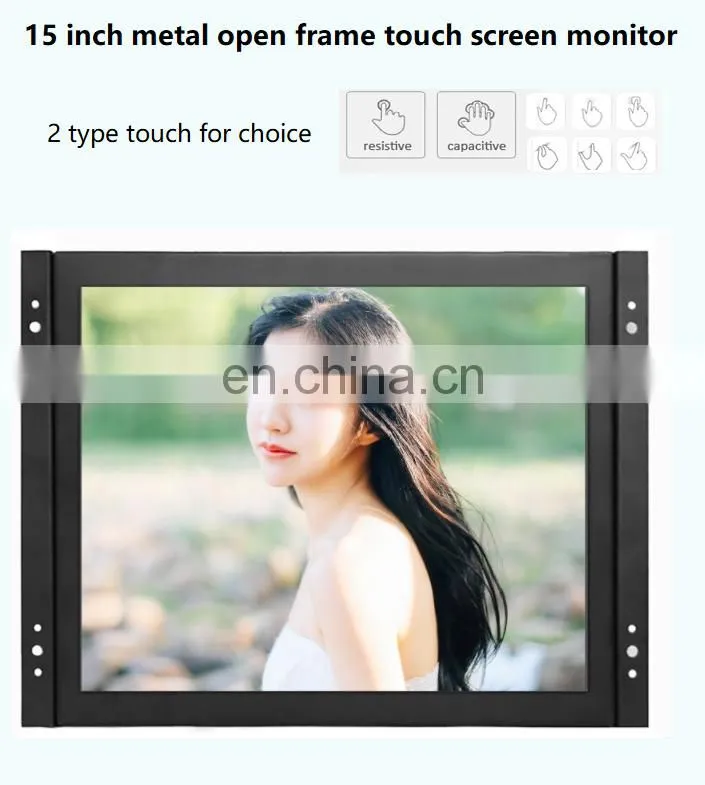 Industrial smart touch screen pos system all in one pc touchscreen LCD display