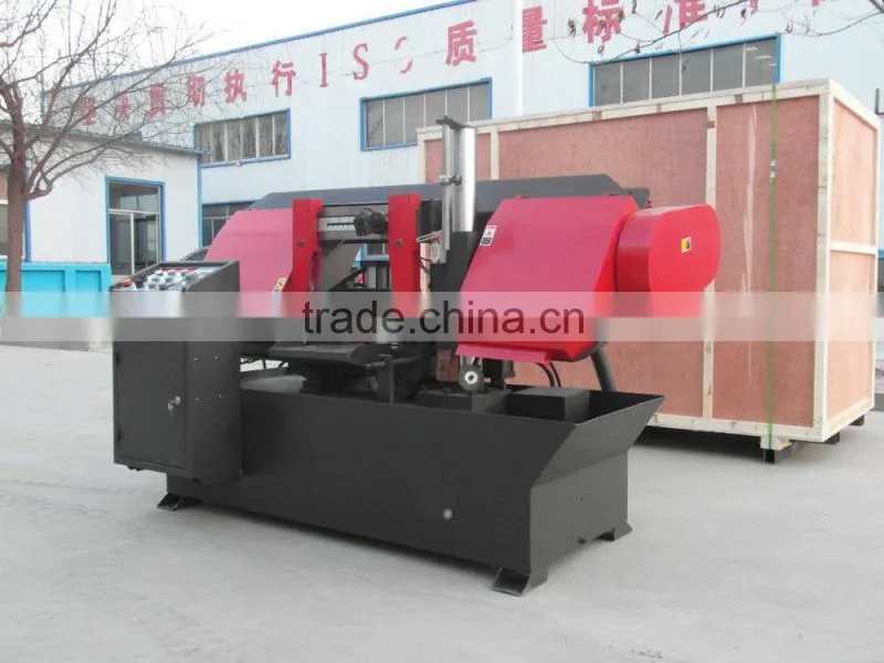 Metal bandsaw cutting machine GZ-4230 Portable Band Sawmill
