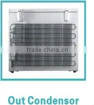 ice cream display glass sliding door chest freezer
