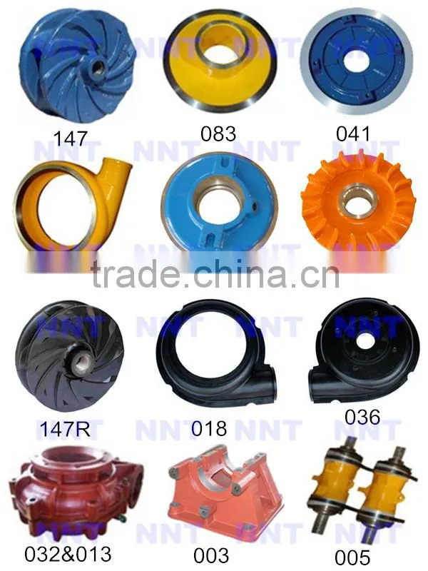 High Chromium Alloy A05 Material Coated Sand Suction Pump Casing / Volute Liner