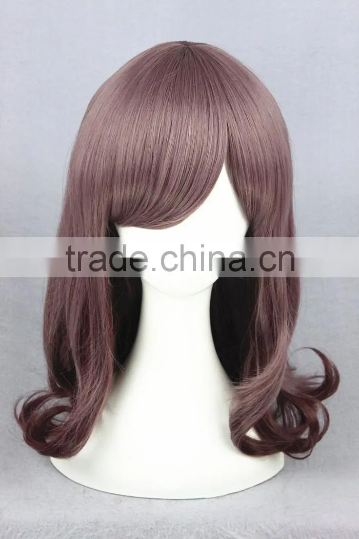 cheap 40CM medium Short Taro color cosplay Lolita girls wig anime cosplay