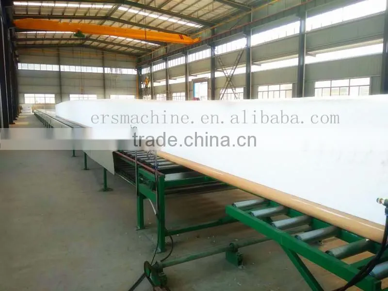 Horizontal continuous mattress polyurethane foaming machine