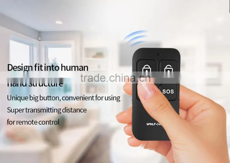 Alarm system main panel device wirless waterproof remote controller