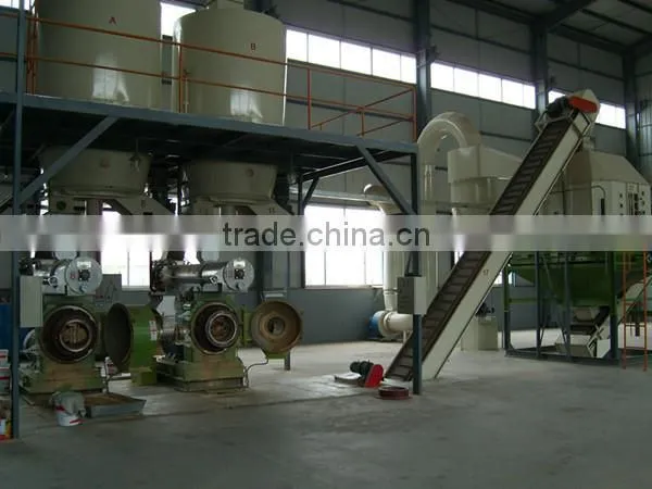300-500kg/h Home Use Small chicken Feed Pellet Line/ small animal feed production Line