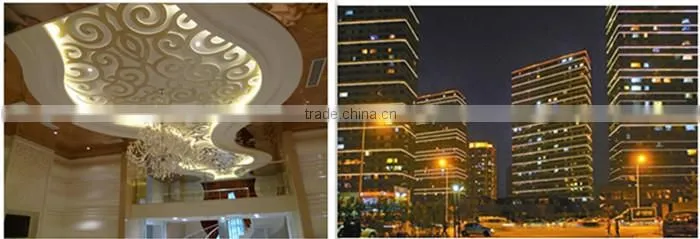 Using diffuser cover 2835 smd led strip light with holder