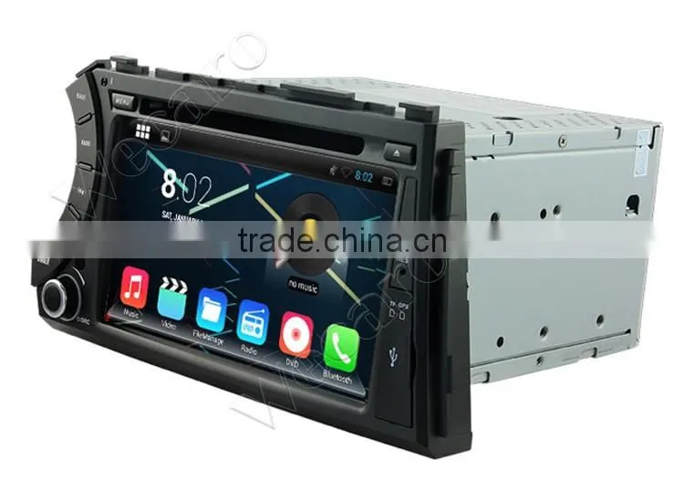 Wecaro Android 4.4.4 WIFI 3G car dvd player for ssangyong kyron gps navigation multimedia system 2006 -2012
