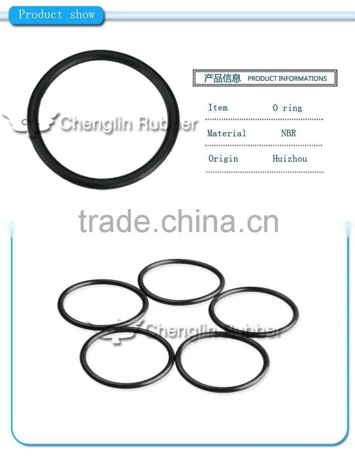 profession factory make custom sizes black nbr 70 o-ring