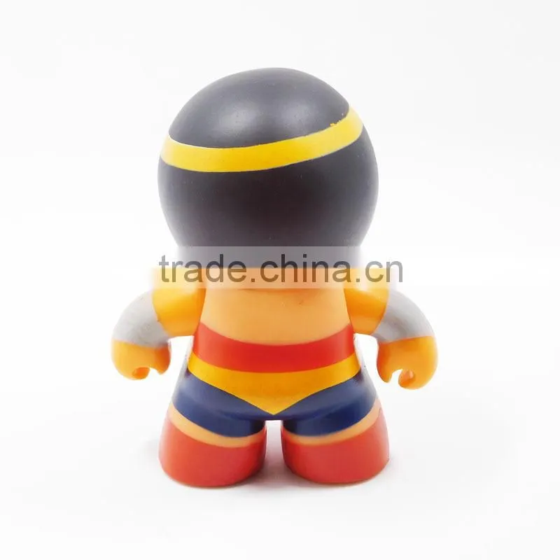 OEM Good Quality Eco-friendly Hero Figure 3D Roto Casting Vinyl Toy Made in Shenzhen