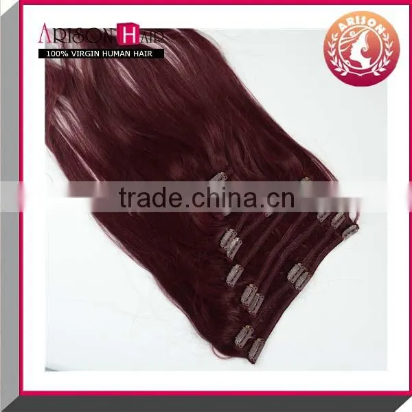 Wholesale Hair Extensions 100% Human Hair Clip In Hair