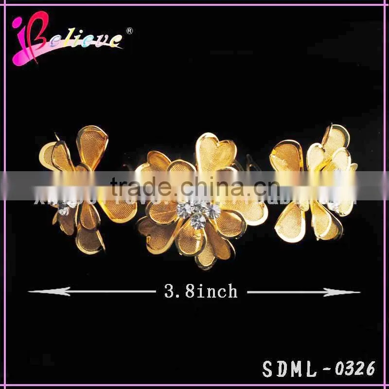 Indian bridal hair accessories manufacturer wholesale magic hair comb hair jewelry
