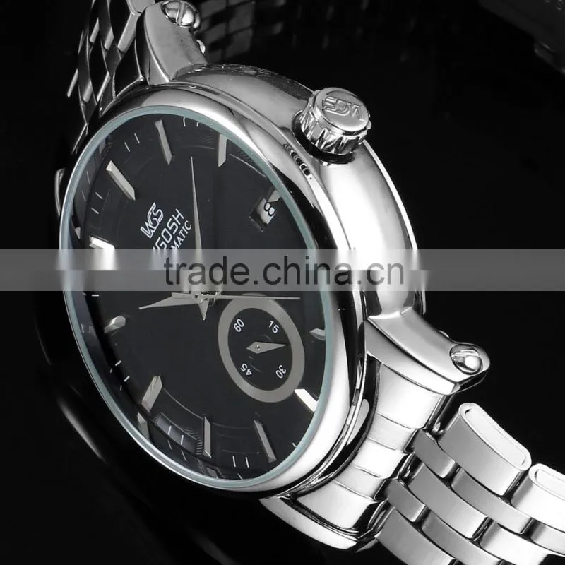 New design alibaba wholesale discount watch men brand luxury automatic mechanical man wrist watch2016