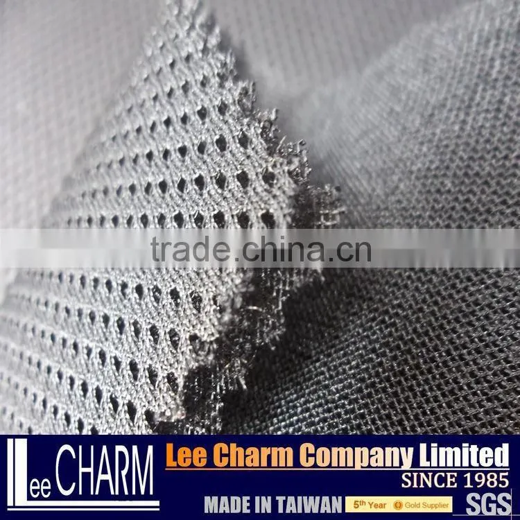 3D Polyester Sandwich Spacer Mesh Fabric