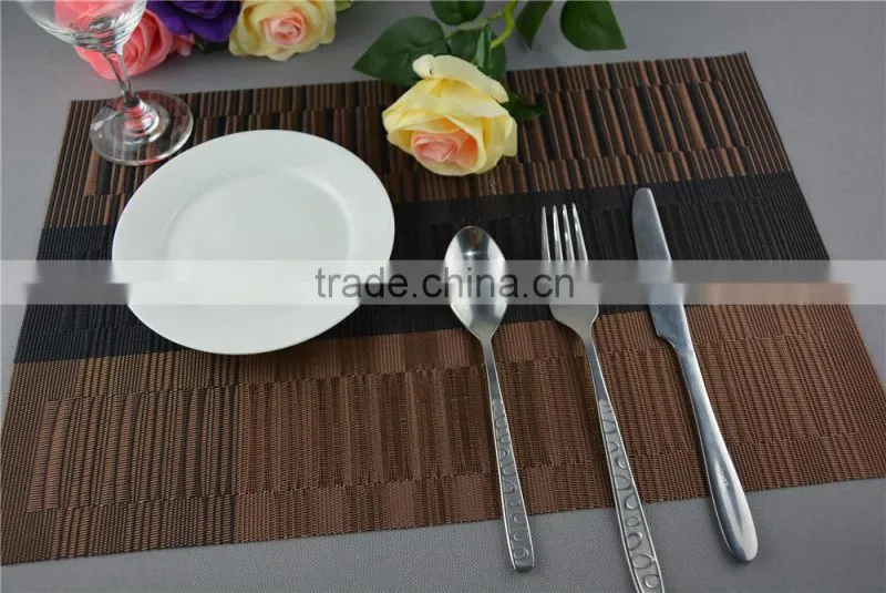 PVC insulation kitchen placemat table decoration washed clean breakfast lunch dinner