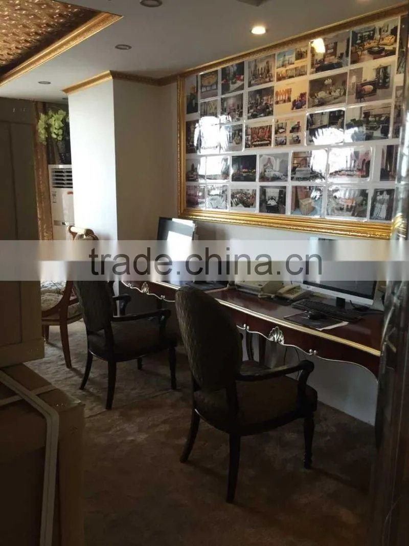 European new design solid wood chair leather chair with foshan guangzhou china