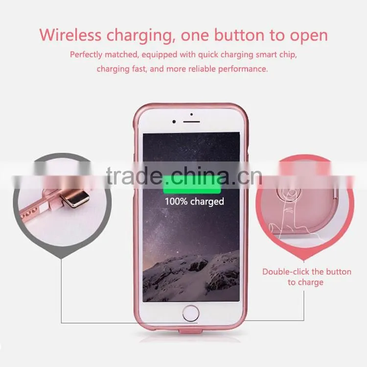 2016 Hot Selling super slim External Battery Charger battery jacket case for iPhone 6