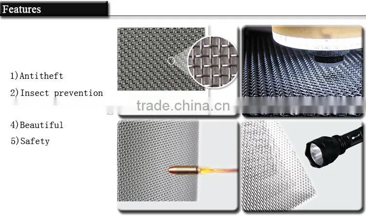 Factory Supply High Quality 316 stainless steel wire mesh rolls