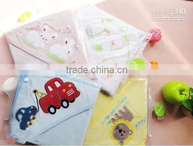 hooded poncho towel for baby