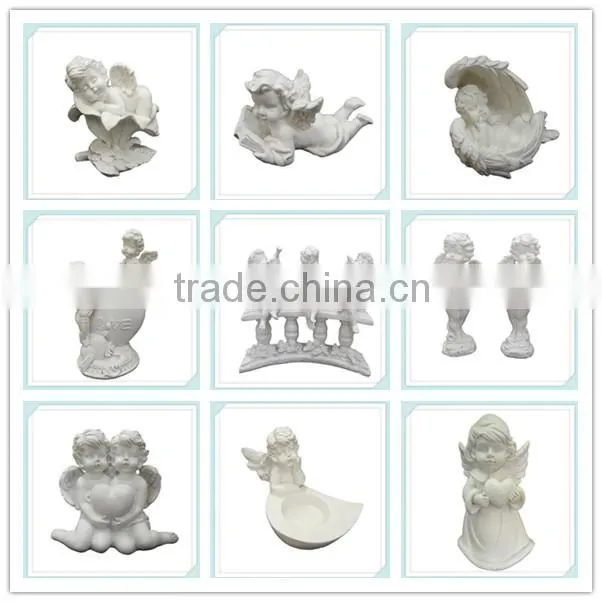 LED small resin Angel Figurine