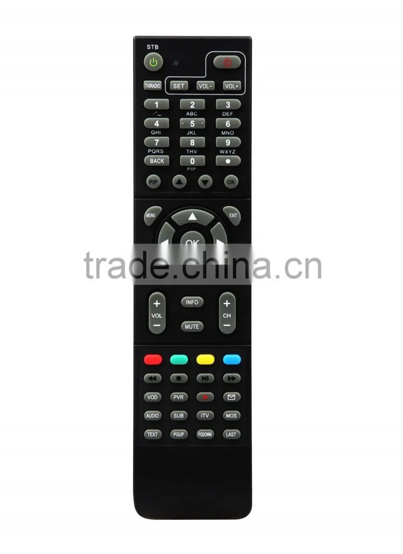 GHB-7099 HD TV HTPC Set Top Box STB/DVB/SAT/OTT/ Web TV Box/ LCD/LED TV Universal Remote control TV Remote Controller