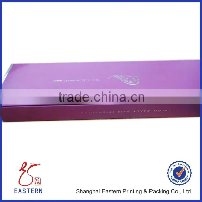 Custom Hair Weave Packaging Box