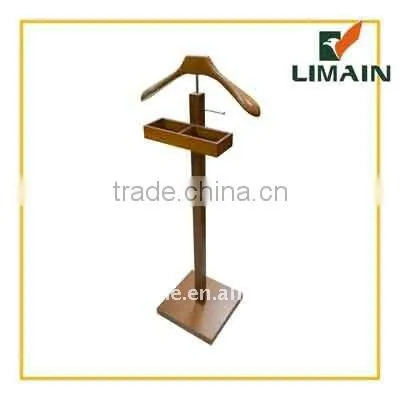 Wooden Suit Valet Stand
