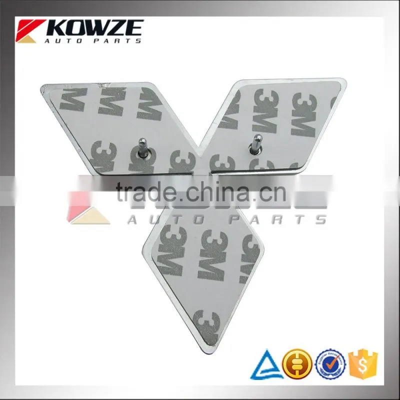 Front Red Ornament Three dia Mark For Mitsubishi Triton L200 K64T K67T K74T Sport K86W K94W K96W MR492454 MN117248