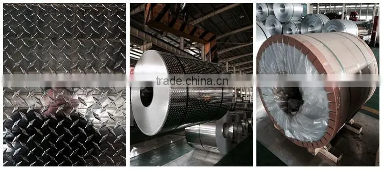 1060 3003 1100 mirror diamond aluminum embossed sheet