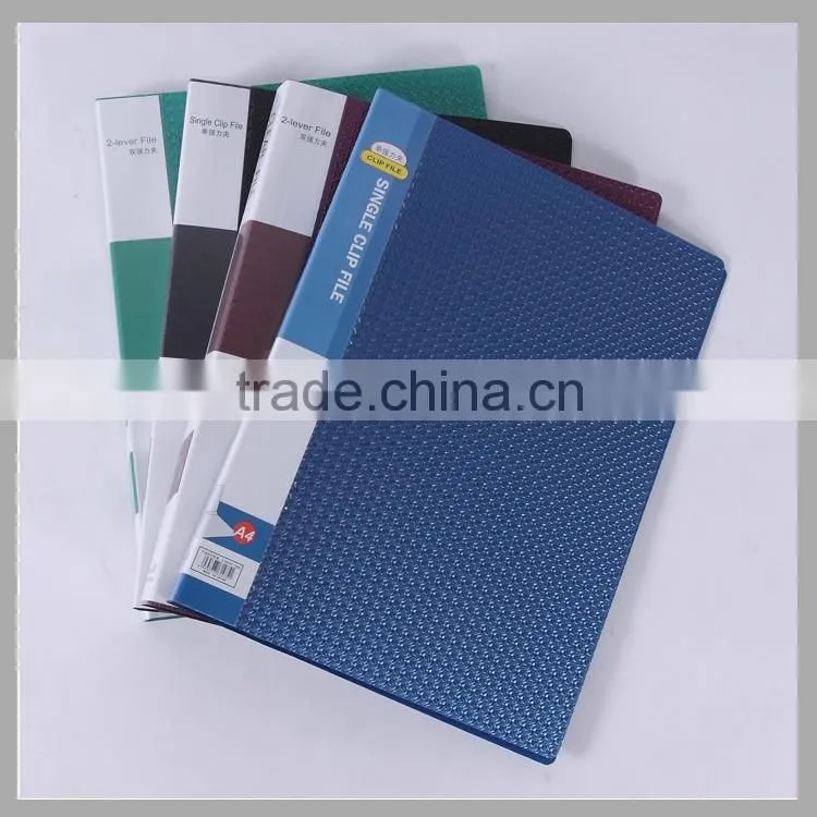 pvc plastic clip file a4 paper file folder box file clip binder clip presentation folder portfolio
