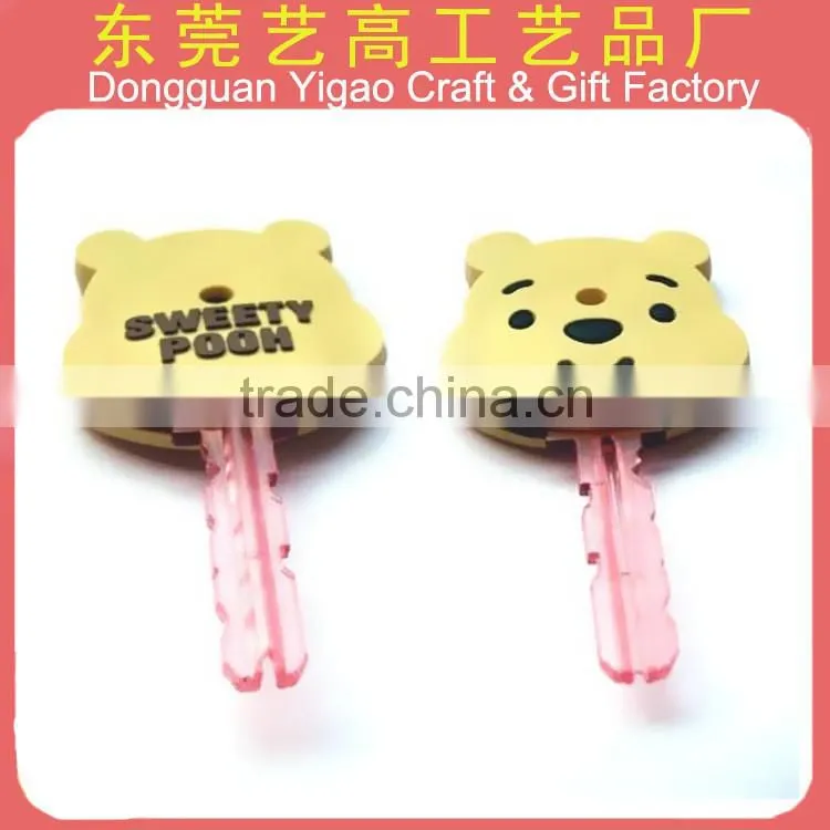 Eco-friendly silicone key cover / silicone key holder