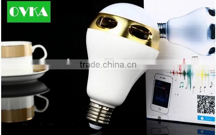 Smart Lighting led bluetooth bulb Bluetooth Smart LED Bulb with Speaker