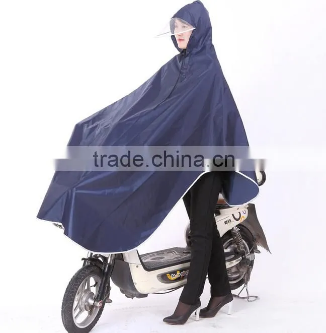 polyester with PVC coating waterproof rain cover for bicycle