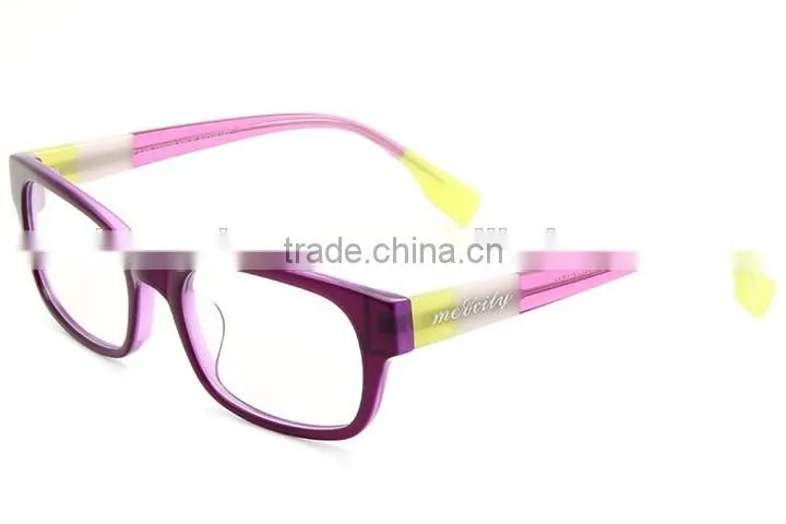 High quality multi color acetate frame women optics
