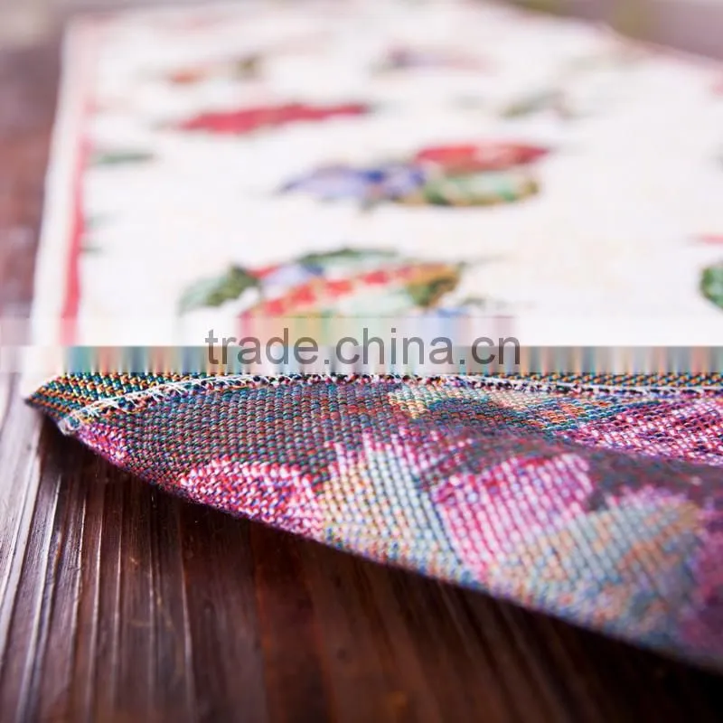 PLUS jute burlap die cut felt table runner for wedding