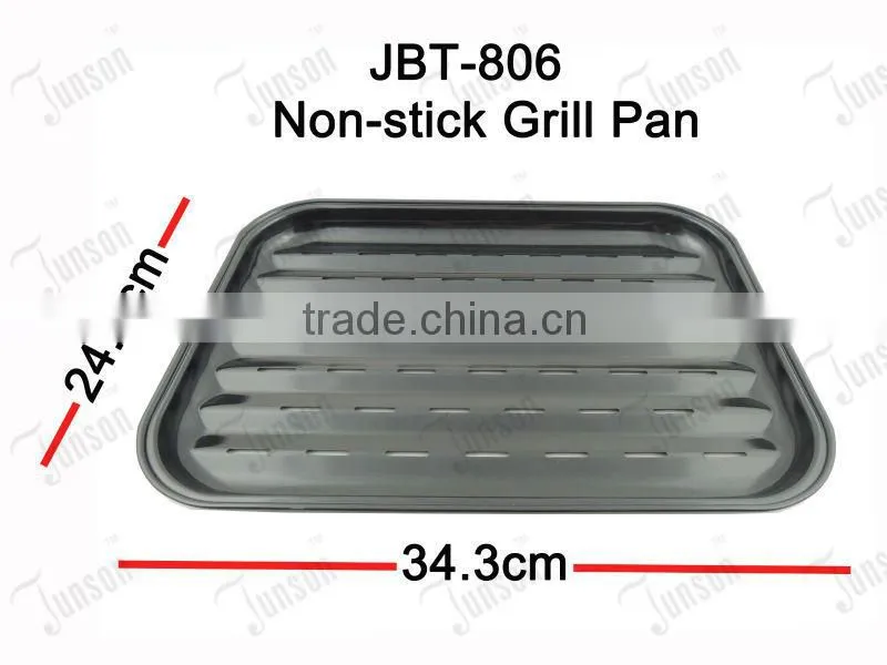 Junson Non-stick layer grill pan/Easy Clean And Cheap Roasting Grill